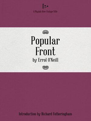 cover image of Popular Front